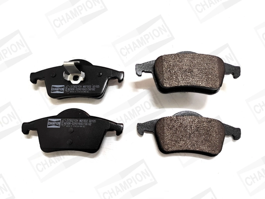 Kit de plaquettes de frein, frein à disque CHAMPION 573021CH