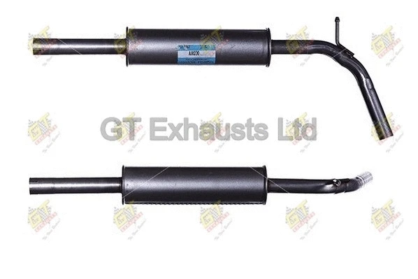 Silencieux central GT Exhausts GVW330