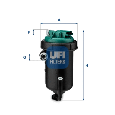 Filtre à carburant UFI 55.148.00