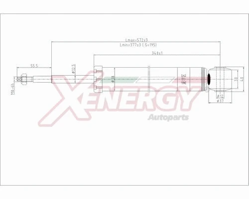Amortisseur AP XENERGY X289343