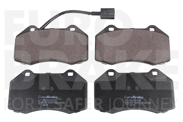 Kit de plaquettes de frein, frein à disque EUROBRAKE 5502221027
