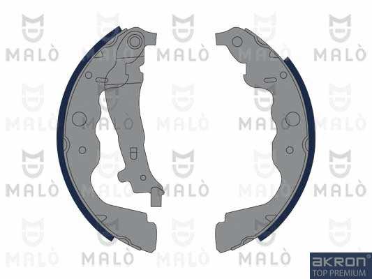 Jeu de mâchoires de frein AKRON-MALÒ 1390247
