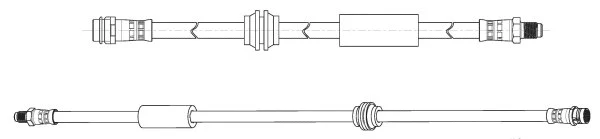 Flexible de frein CEF 514744