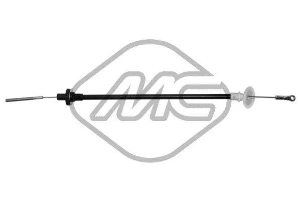 Tirette à câble, commande d'embrayage Metalcaucho 81037
