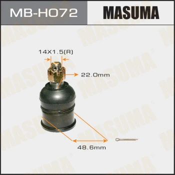 Rotule de suspension MASUMA MB-H072