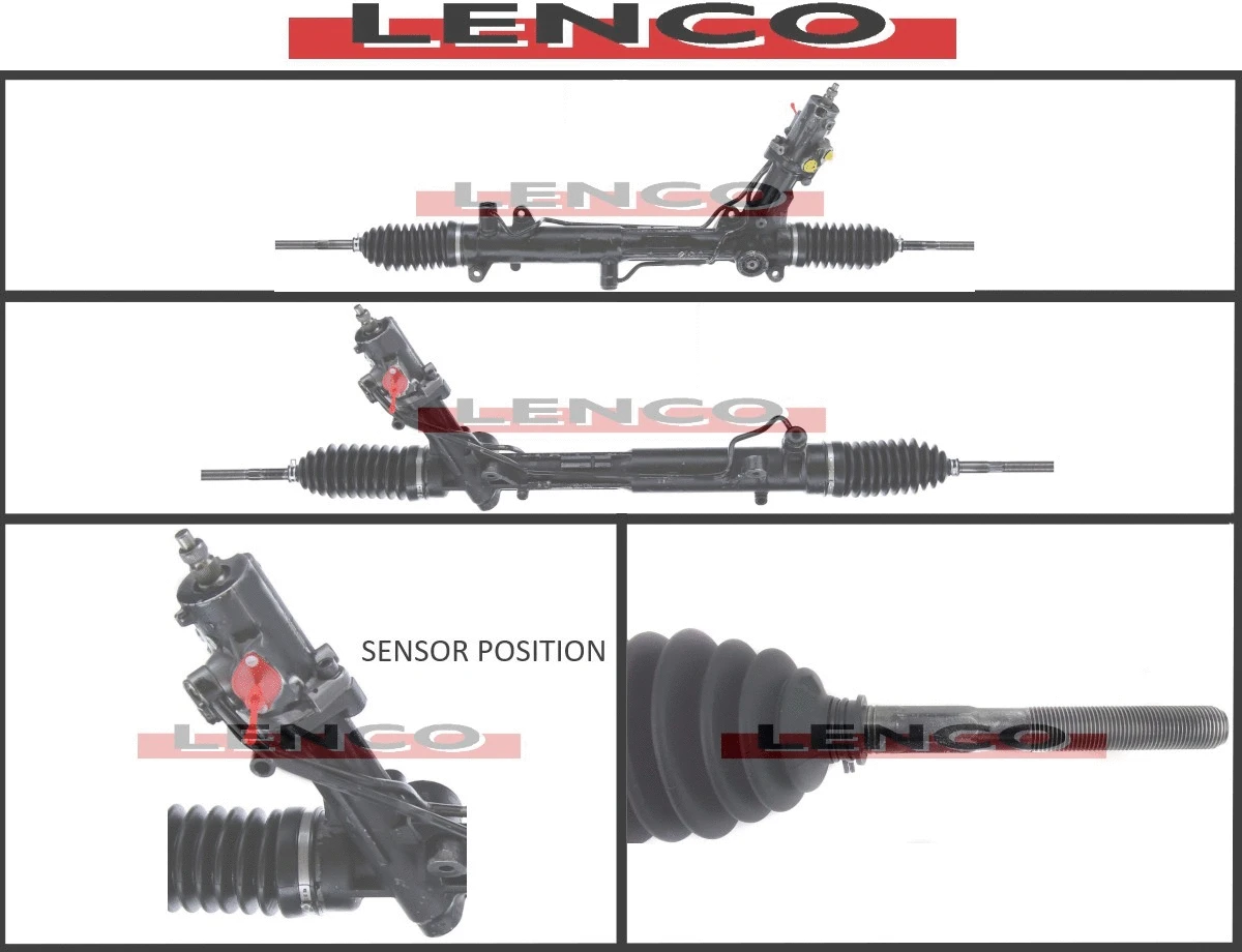 Crémaillère de direction LENCO SGA554L