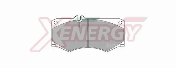 Kit de plaquettes de frein, frein à disque AP XENERGY X40073