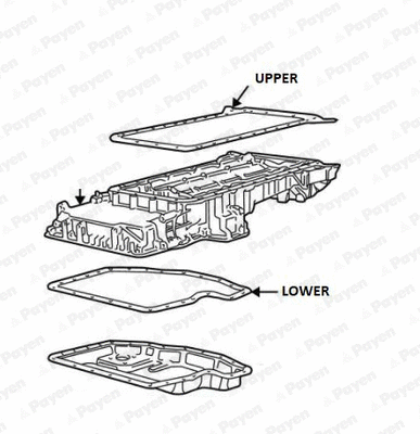 Joint, carter d'huile PAYEN JH5115