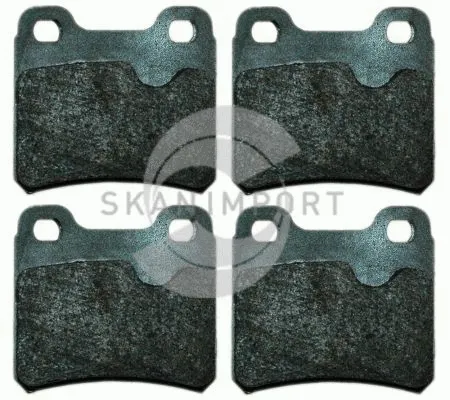 Kit de plaquettes de frein, frein à disque SKANIMPORT BB 7072