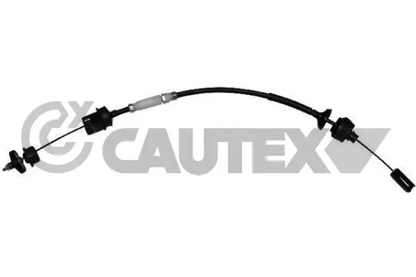 Tirette à câble, commande d'embrayage CAUTEX 038222