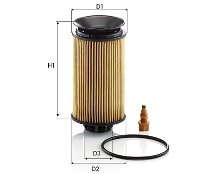 Filtre à huile TECNECO FILTERS OL2217E