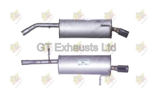 Silencieux arrière GT Exhausts GCN612