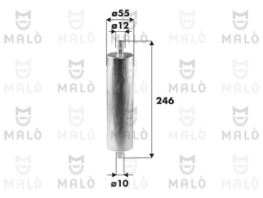 Filtre à carburant AKRON-MALÒ 1520239