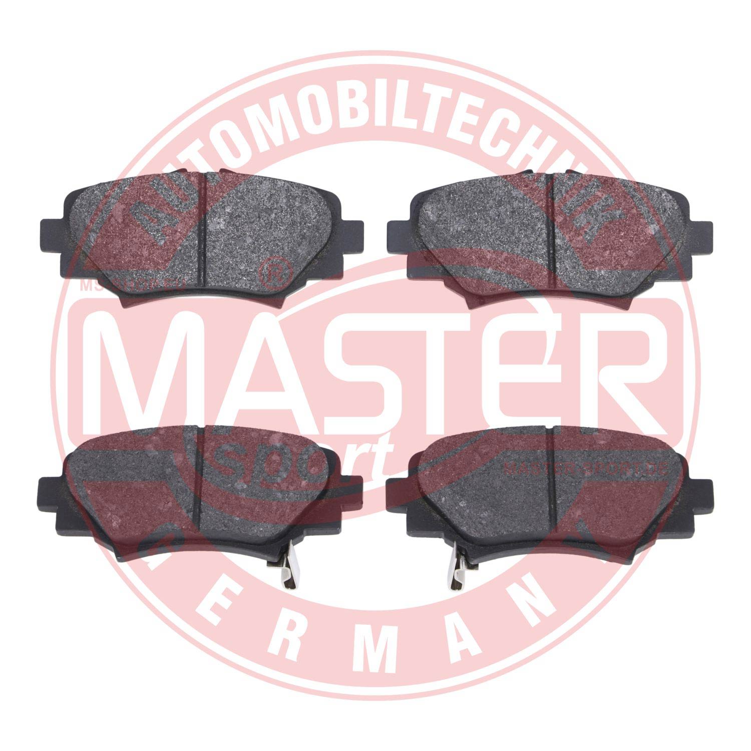 Kit de plaquettes de frein, frein à disque MASTER-SPORT GERMANY 13046056572N-SET-MS