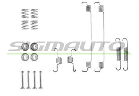 Kit d'accessoires, mâchoire de frein SIGMAUTO SK0018