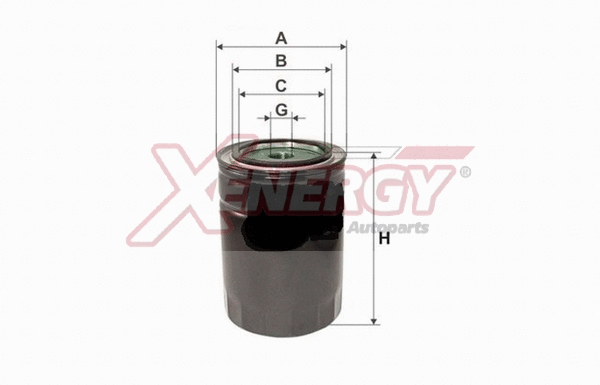 Filtre à huile AP XENERGY X1595881
