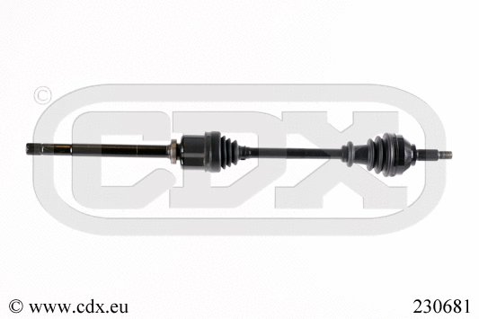Arbre de transmission CDX 230681