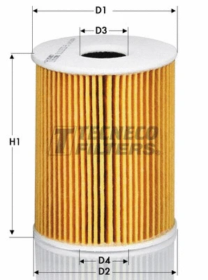 Filtre à huile TECNECO FILTERS OL010532E