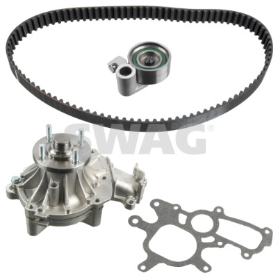 Pompe à eau + kit de courroie crantée SWAG 33 10 7655