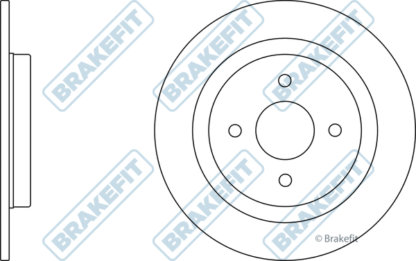 Disque de frein APEC SDK6449