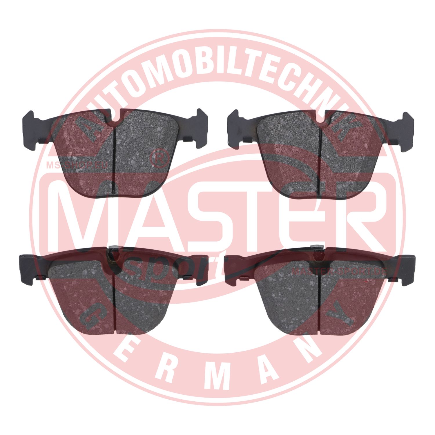 Kit de plaquettes de frein, frein à disque MASTER-SPORT GERMANY 13046071692N-SET-MS