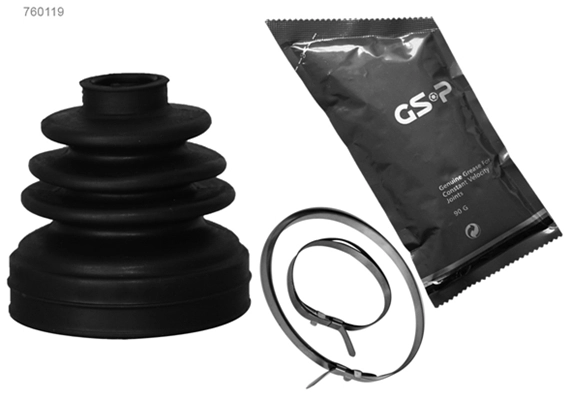 Jeu de joints-soufflets, arbre de commande GSP-BR 760119