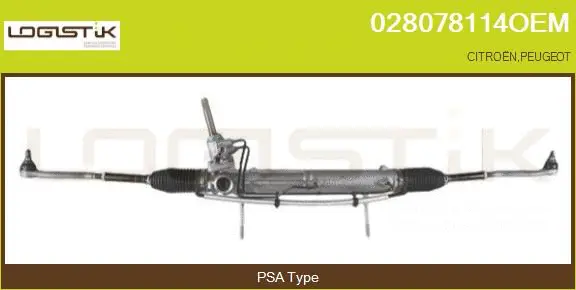 Crémaillère de direction LGK 028078114OEM