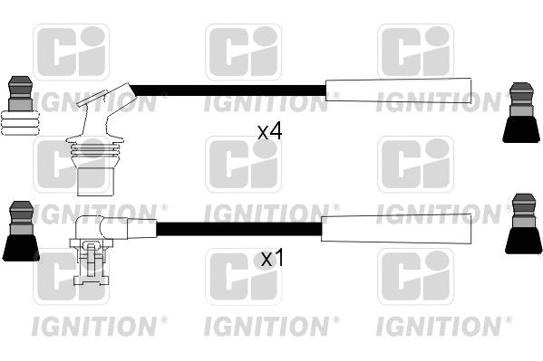 Kit de câbles d'allumage QUINTON HAZELL XC866