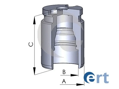 Piston, étrier de frein ERT 150400-C