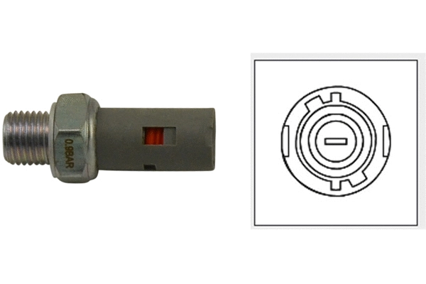 Indicateur de pression d'huile KAVO PARTS EOP-6503