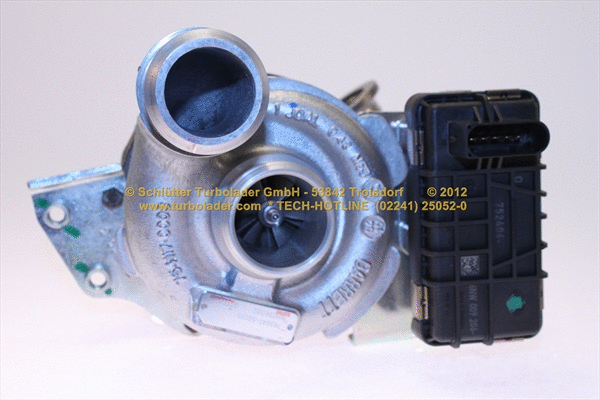 Turbocompresseur, suralimentation SCHLÜTTER TURBOLADER 172-12480