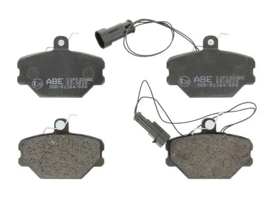 Kit de plaquettes de frein, frein à disque ABE C1F032ABE
