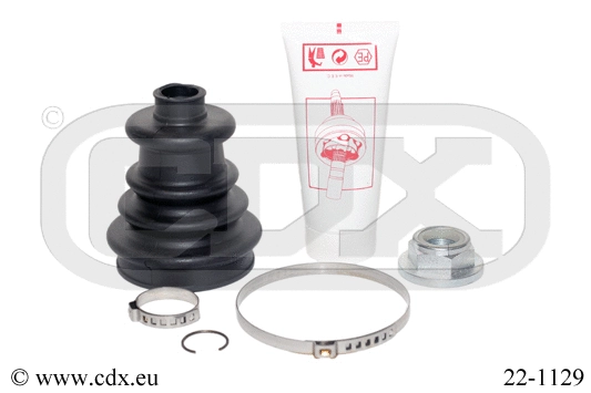 Jeu de joints-soufflets, arbre de commande CDX 22-1129