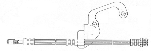 Flexible de frein CEF 511956