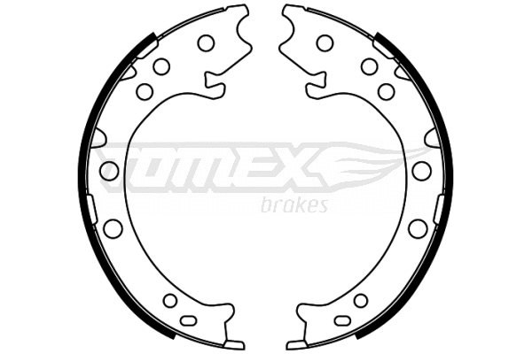 Jeu de mâchoires de frein TOMEX Brakes TX 22-52