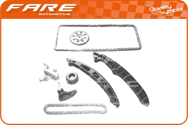 Kit de distribution par chaîne FARE-RCH 12921