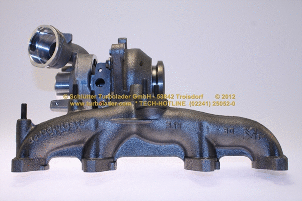 Turbocompresseur, suralimentation SCHLÜTTER TURBOLADER 172-12640