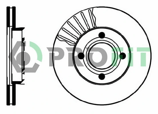 Disque de frein PROFIT 5010-0193