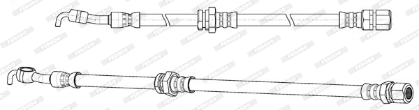 Flexible de frein FERODO FHY3113