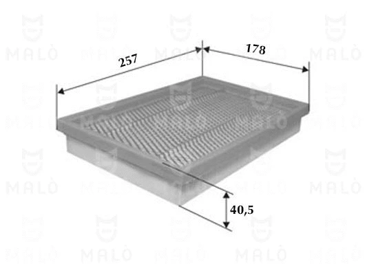 Filtre à air AKRON-MALÒ 1500279