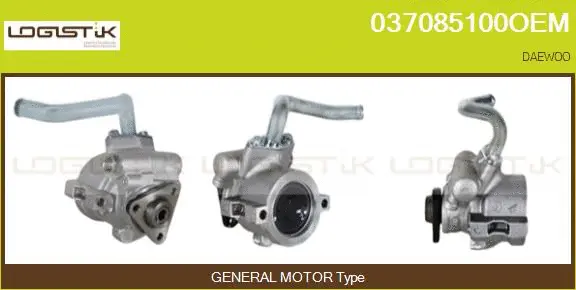 Pompe hydraulique, direction LGK 037085100OEM