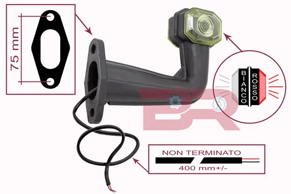 Feu clignotant BOTTO RICAMBI BREL9077
