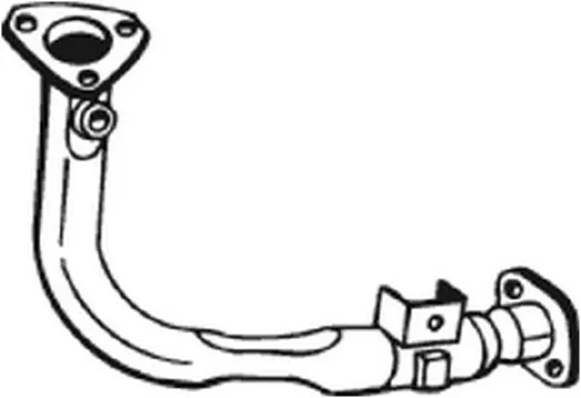 Tuyau d'échappement BOSAL 741-009
