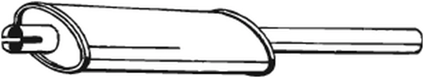 Silencieux avant KLOKKERHOLM 135-591