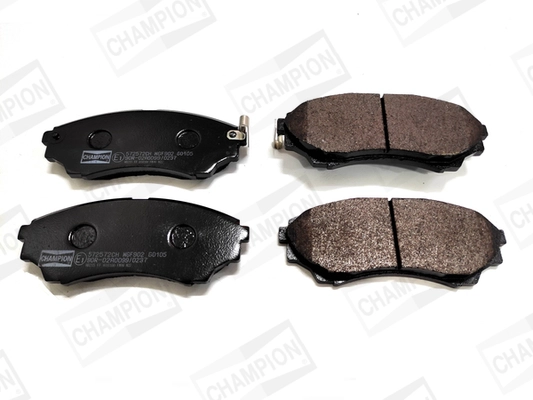 Kit de plaquettes de frein, frein à disque CHAMPION 572572CH