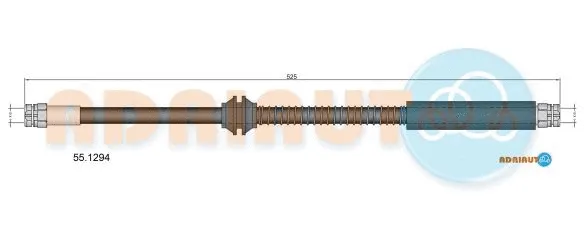 Flexible de frein ADRIAUTO 55.1294