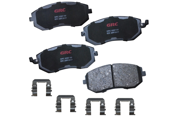Kit de plaquettes de frein, frein à disque GRC - Ultra Brakes GCD929
