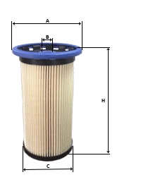 Filtre à carburant SAMPIYON FILTER CE 0341 ME