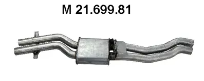 Silencieux central EBERSPÄCHER 21.699.81