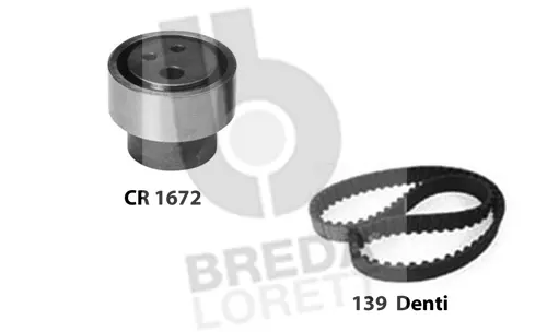 Kit de courroie crantée BREDA LORETT KCD0322